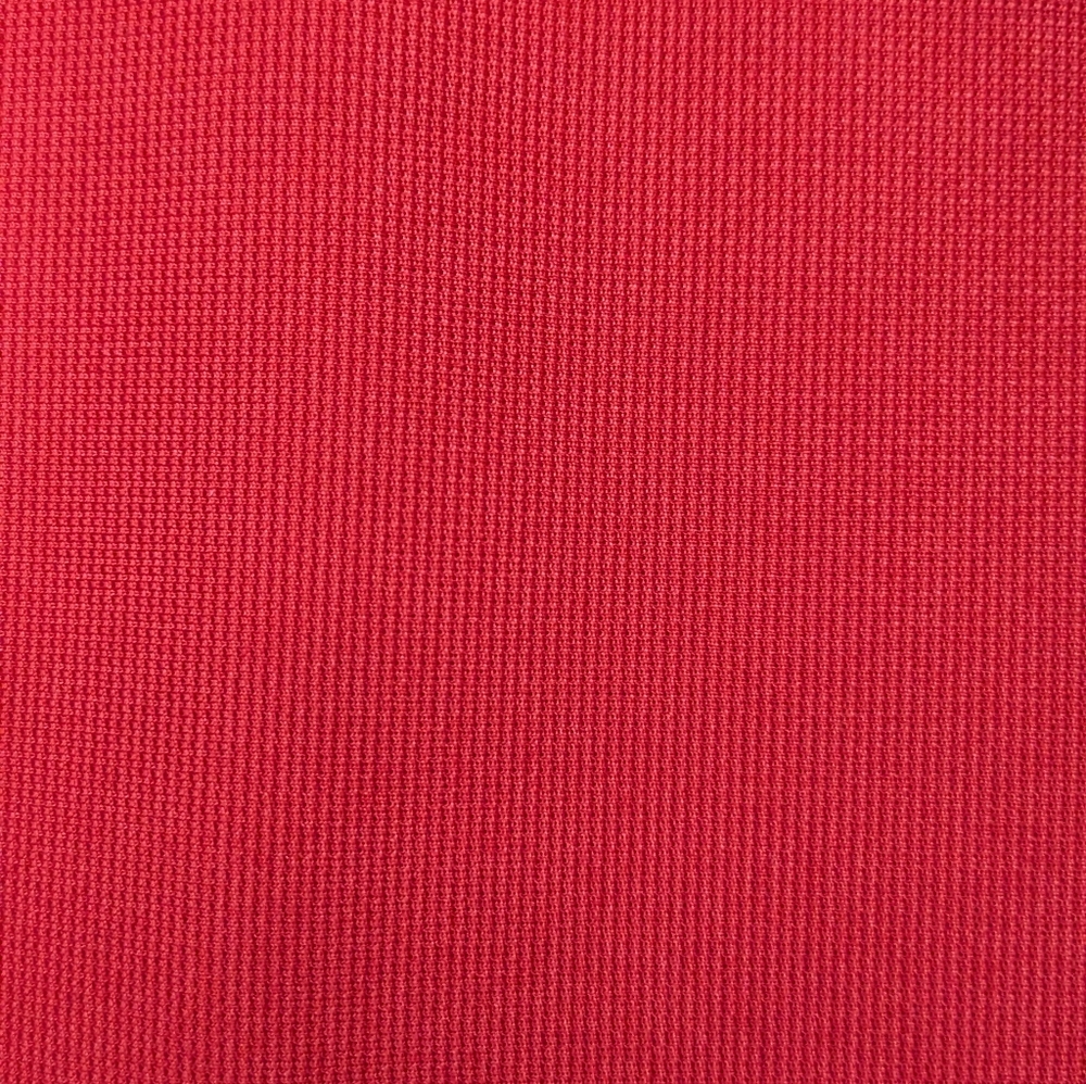 Badgley Mischka Red Knee Length Scuba Sheath Dress 3/4 Bell Sleeves Formal 0 - Picture 10 of 13